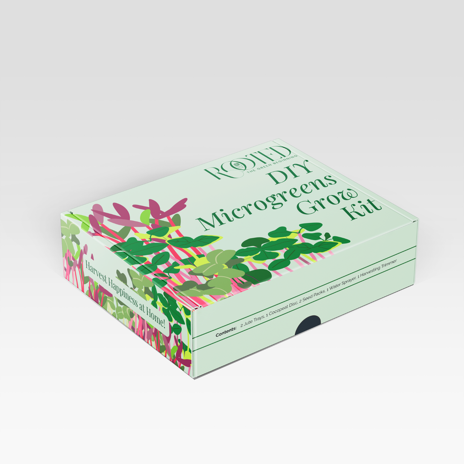 Rooted DIY Microgreens Grow Kit