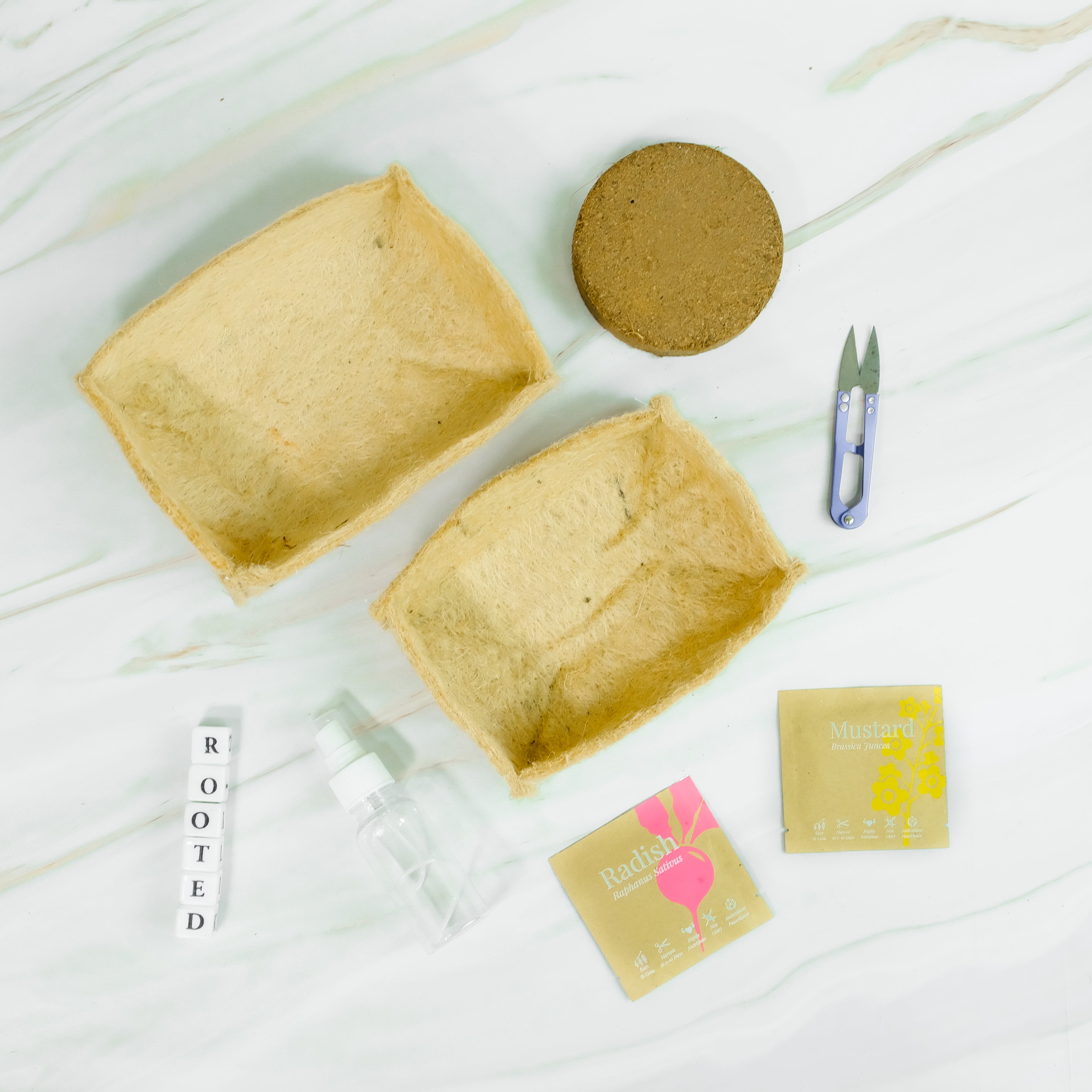 Rooted DIY Microgreens Grow Kit